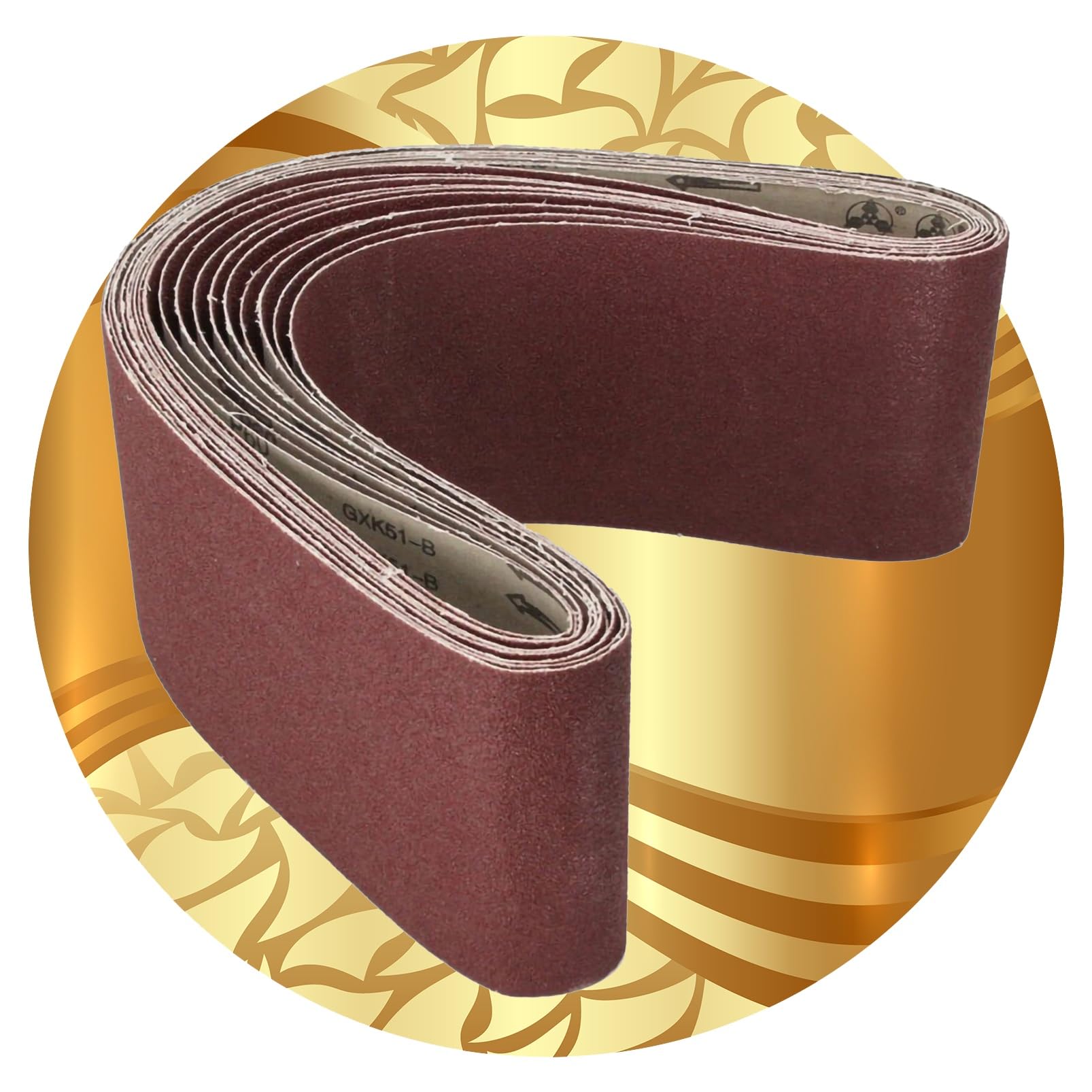 1.5x30 sanding belts 10pcs Aluminium Oxide Grinding Sanding Belt 40/1000 Grits Belt sander paper Sharpening Abrasive Welding Polishing Grinder Wood Automotive Derusting Metal (Color : 600 grit, Size