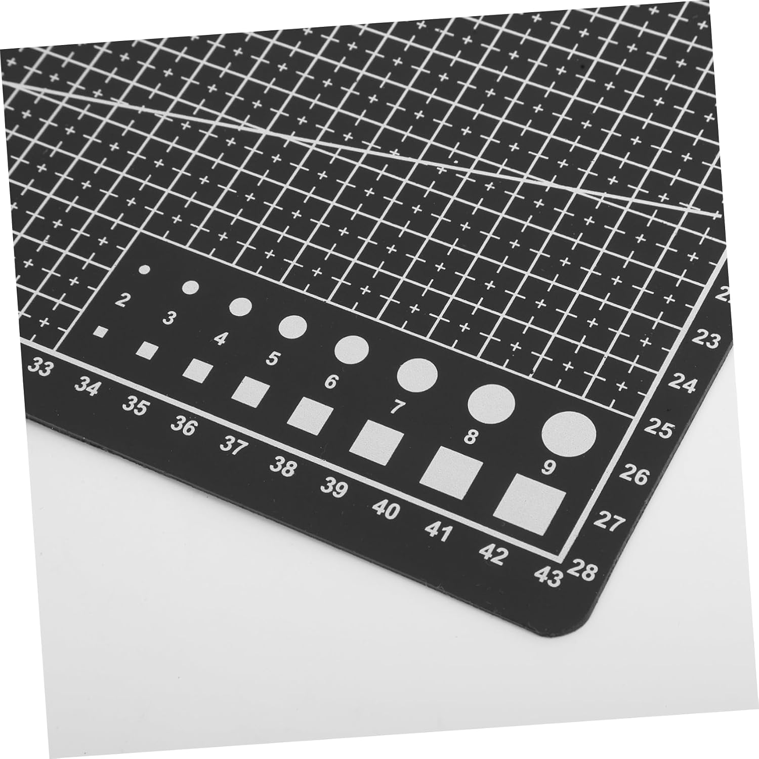 Dual Sided Cutting Mat Nonslip Plastic Crafting Board for Sewing Quilting Projects Durable Reliable and Versatile Mat for Scrapbooking and Handcrafts
