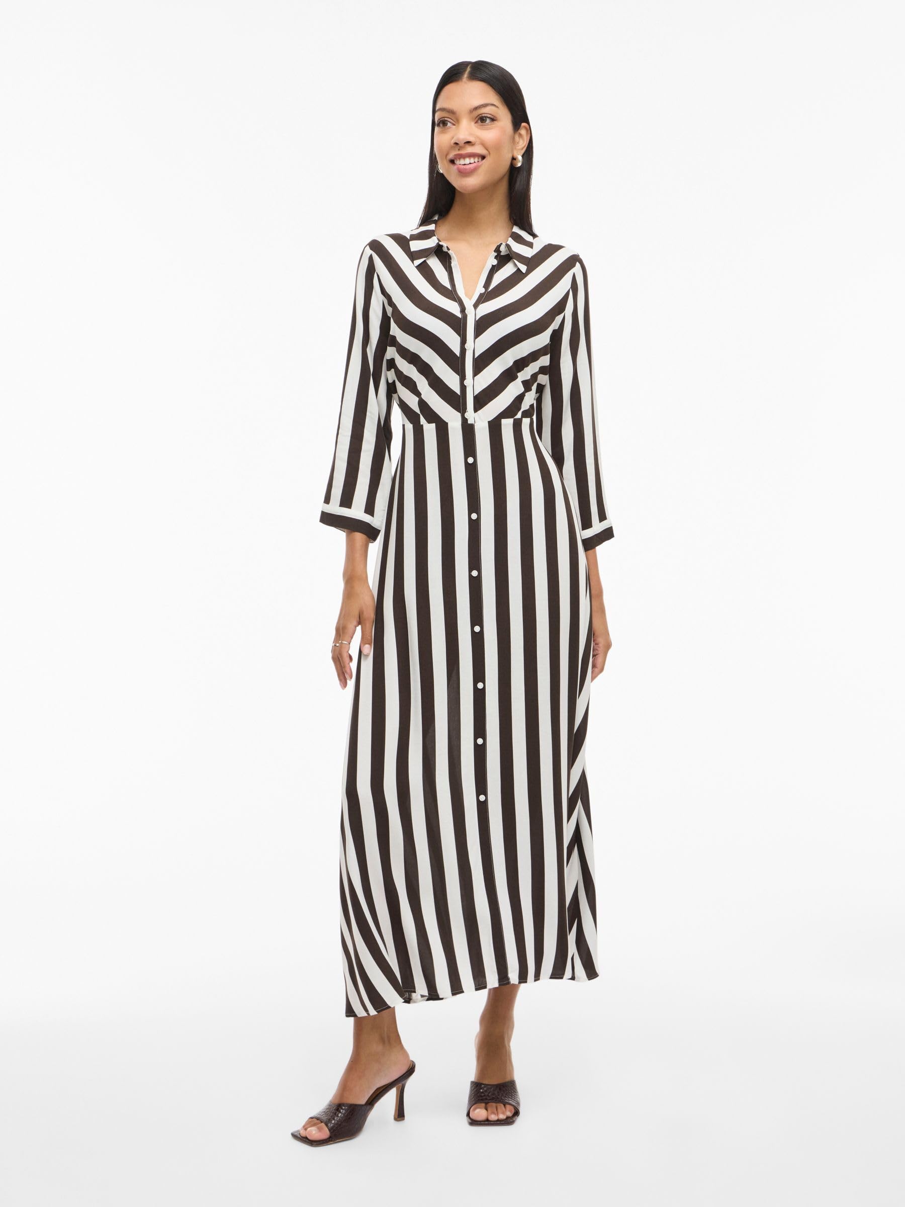 Vila Shirt Dress Maxi