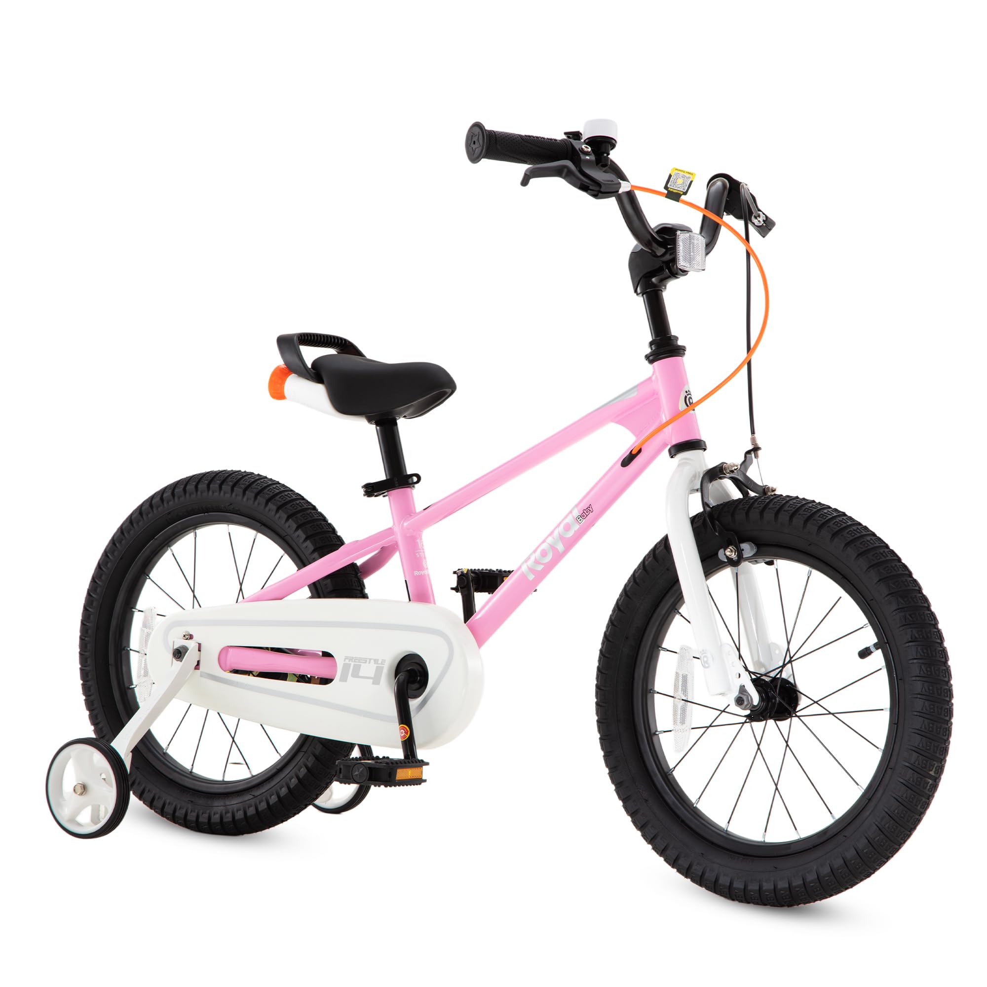 RoyalBaby Freestyle Kids Bike Dual Handbrakes Ages 3-10 Years