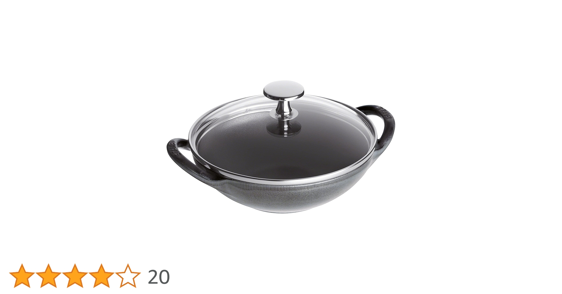 STAUB ベビーウォック　グレー Amazon｜【アウトレット】 staub ストウブ 「 ベビー ウォック