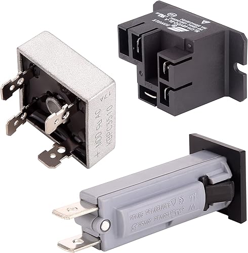 Miniatura 7 de 10L0L Kit de reparación de cargador de batería para carrito de golf para Club Car 30A DC48V Powerdrive 1 y Powerdrive 2, incluye rectificador y relé