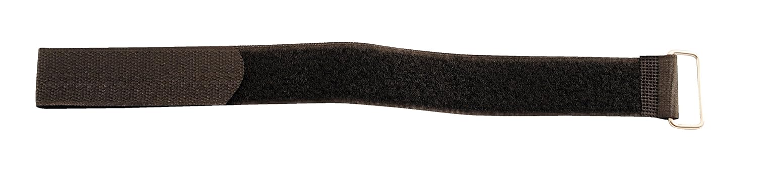 Vestil STRAPA-16 Straps with Steel Loop 25 Pieces Per Pack Black