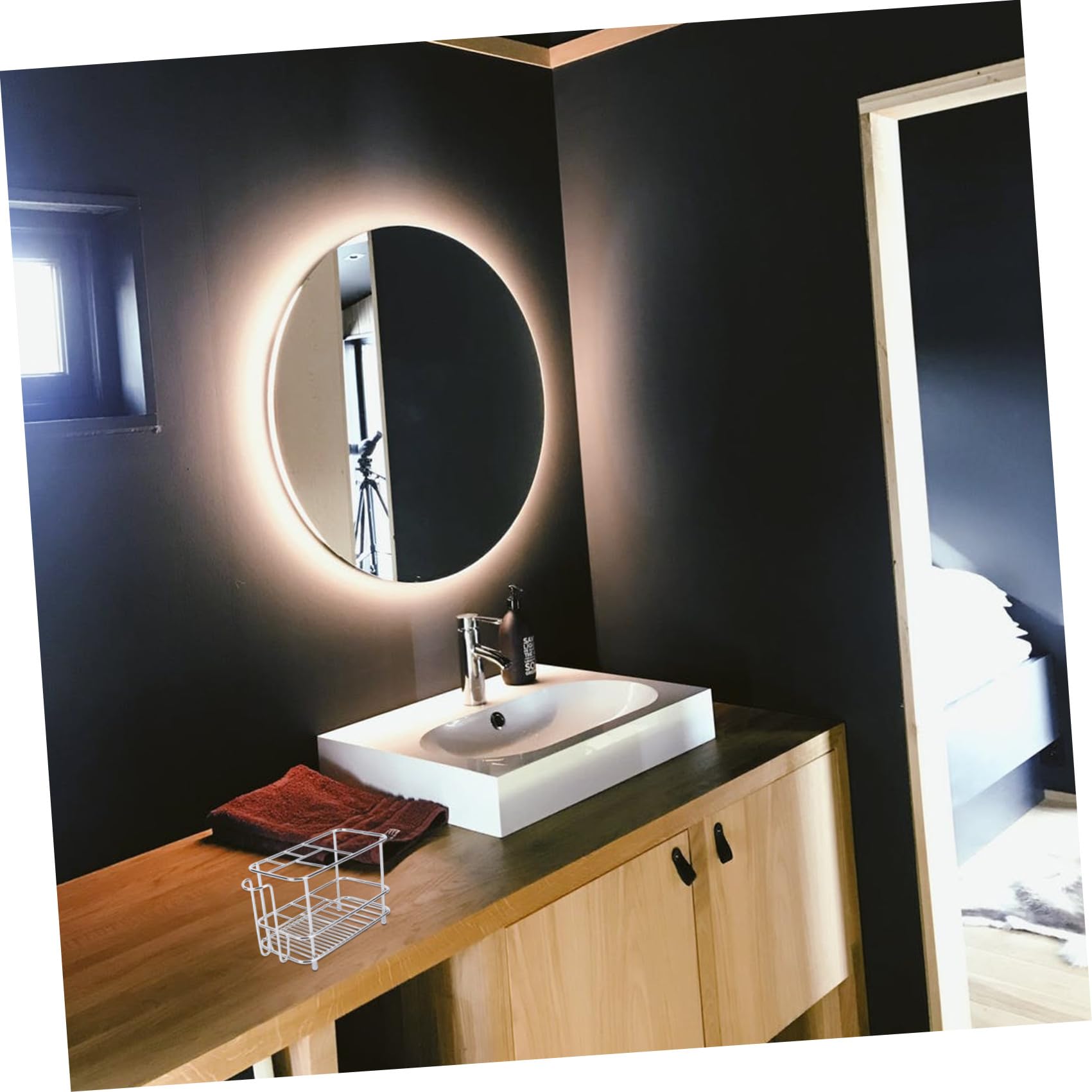 ULTECHNOVO 3 Soportes para Cepillos De Dientes De Baño De Acero Inoxidable 304 Soporte para Pasta De Dientes Organizador De Accesorios De Baño Plateado para Baño Cocina Grande