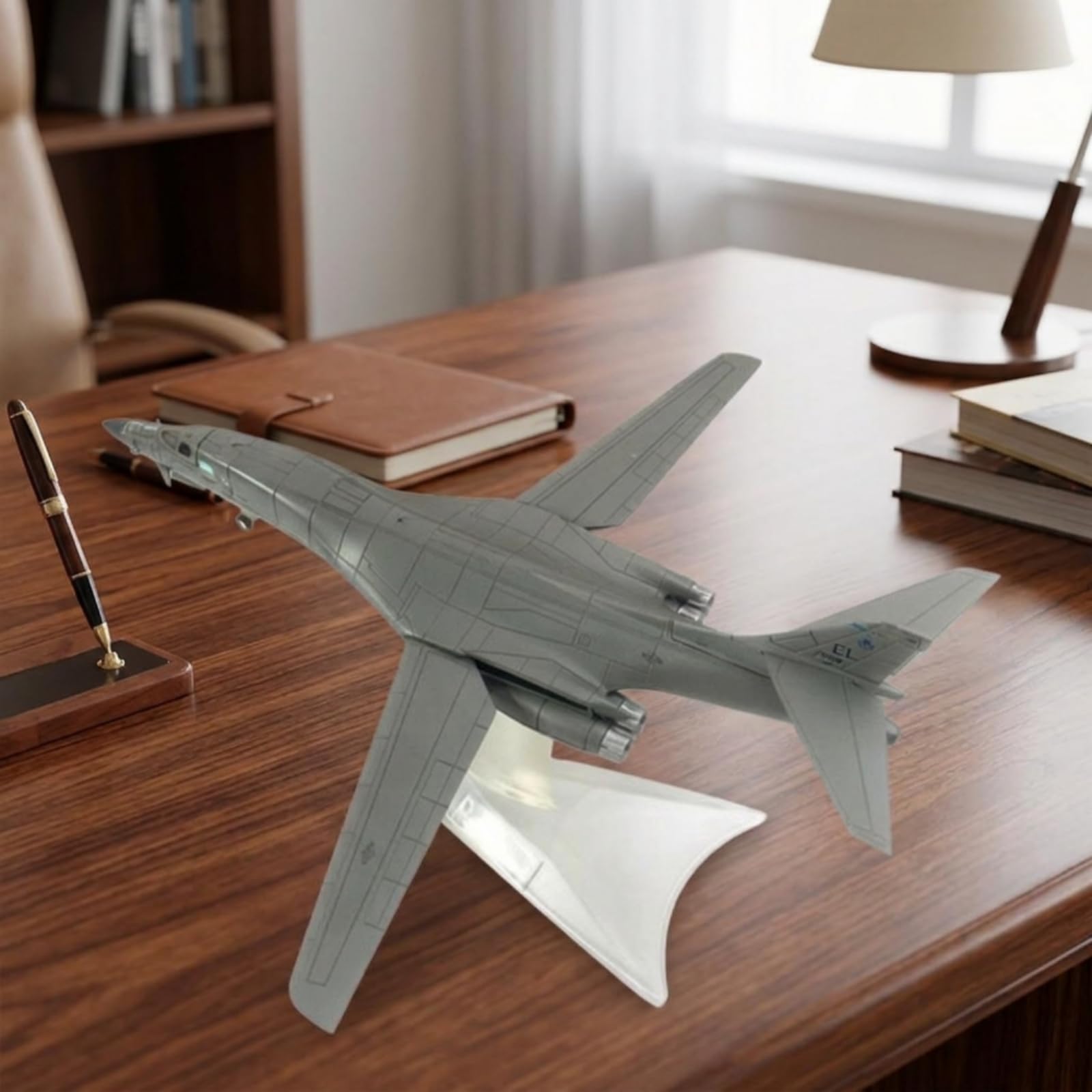 Modellino di B-1B Statico Modello di Aereo da Bombardamento Resistente Agli Urti Modello per Mensola, B-1B OT