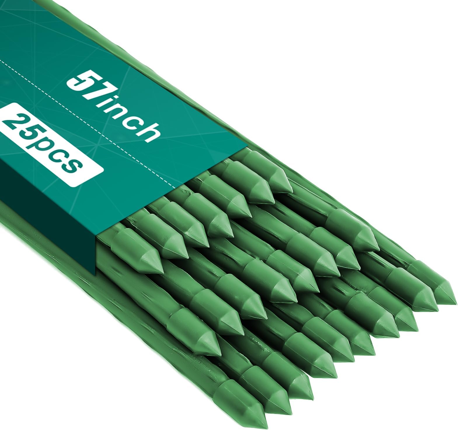 Tanlade 100 Pcs 4 ft/ 48 inches Garden Stakes Plants Tomato