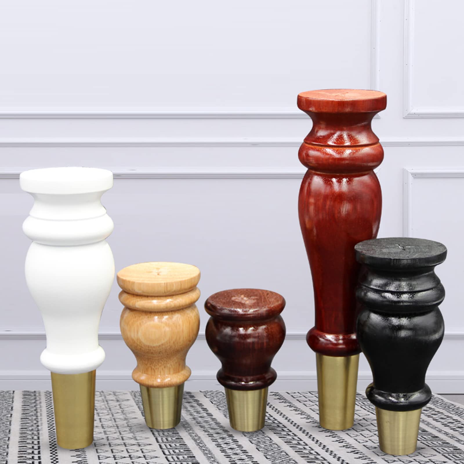vintage dresser legs Amazon.com: Retro Fashion Solid Thick Cabinet Feet,Solid Wood Furniture Legs,Replacement  Dresser Legs,Pretty Sofa Legs,Vintage Vase Style,Set of 4,ewith Mounting  Screws (10cm/3.9in,White) : Tools & Home Improvement