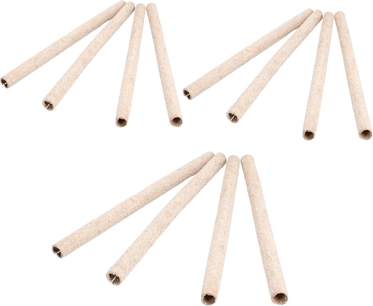 AB Tools Pack of 12 Bird Cage Bird Essentials 3/8" Long Sand Perch Covers 19cm Long