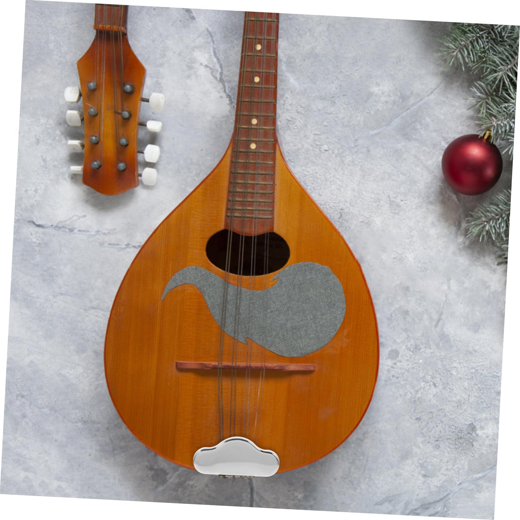 Yardwe Mandolin Tailpiece Mandolin Part Zinc Alloy String Instrument Accessory Replacement