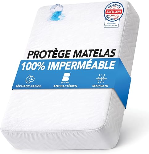 Protège-Matelas Imperméable 140x190 cm Ôhm