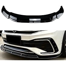Front Bumper Spoiler Lip for Volkswagen Tiguan Rline 2021-2024 MK2 Facelift