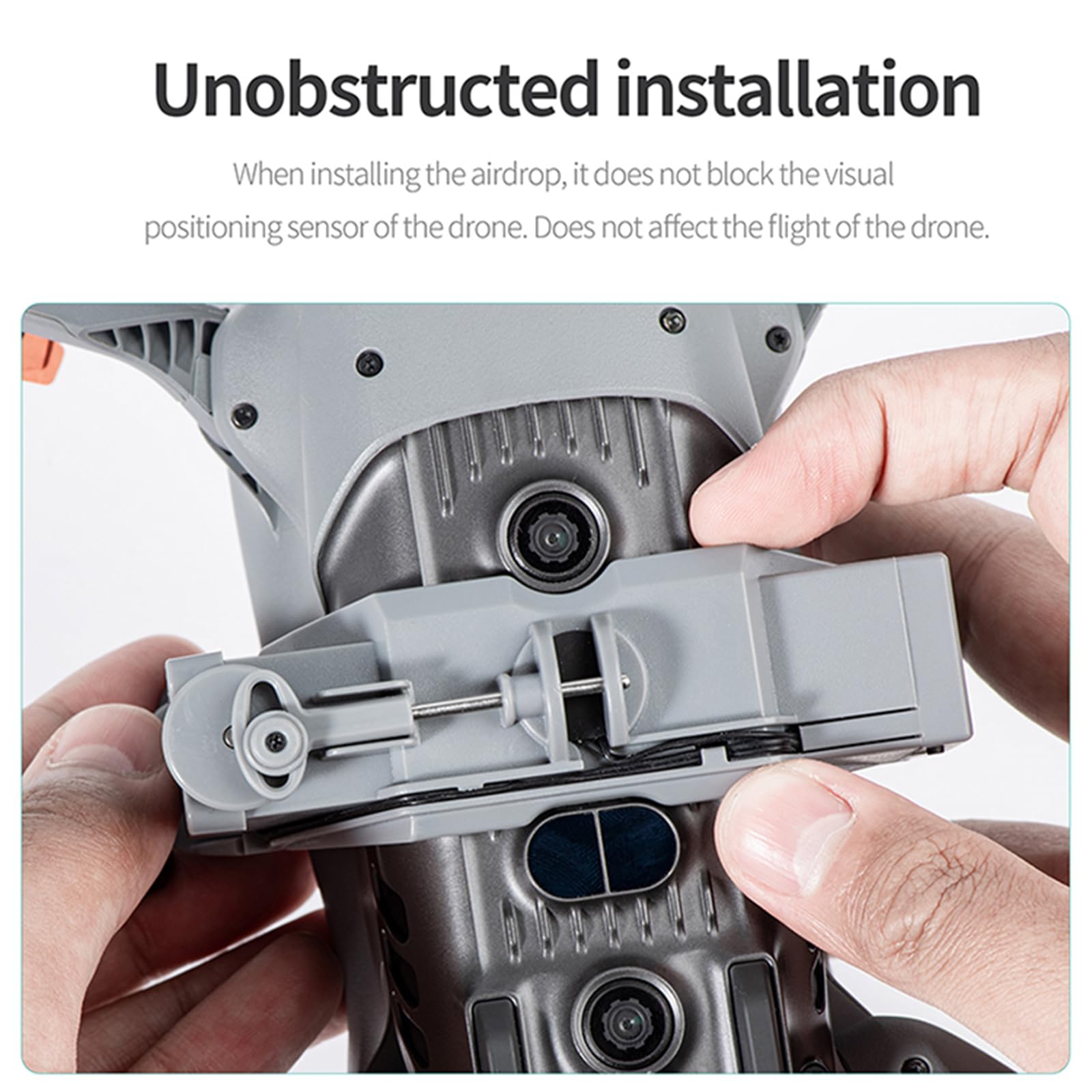 LICHIFIT Drone Airdrop System with 1/4 Screw Hole Interface for DJI Air 3 Photosensitive Thrower Transport Delivery Payload Release Dropping Device - Image 4