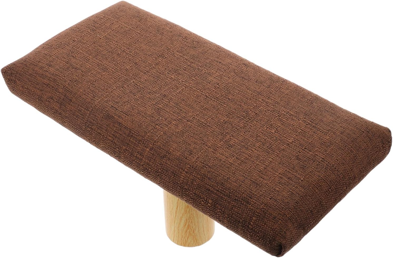 Veemoon Zen Sitting Bench Stool and Prayer, Small Coffee Wood Seiza Chair for Adults Under 150cm, Portable Posture Correction Bench for Home and Room