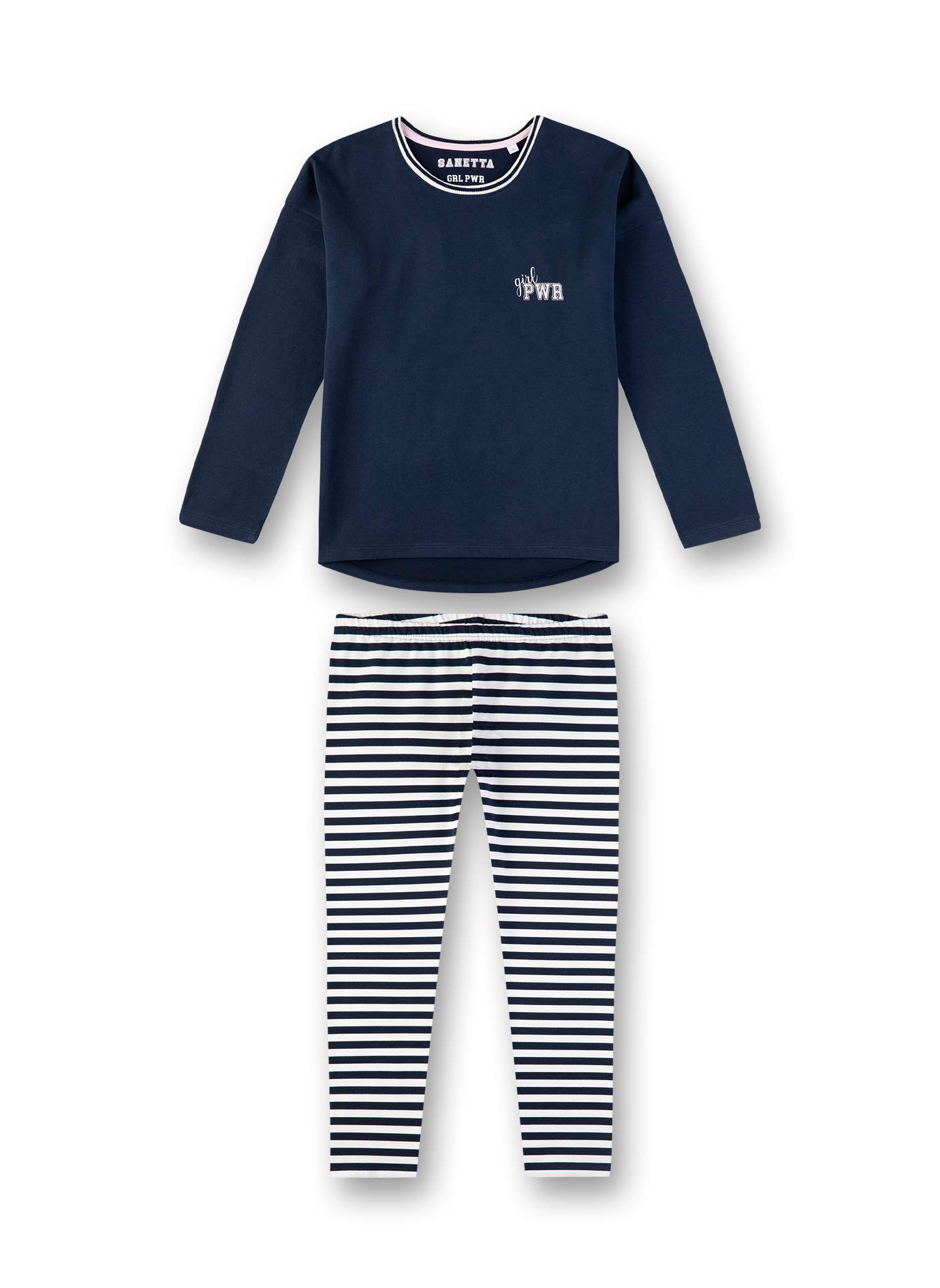 Sanetta Mädchen Pyjama Zweiteiliger Schlafanzug
