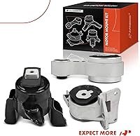 Vista 9 de A-Premium 3 piezas Juego de montaje para motor + montaje para transmisión + puntales Compatible con Ford 2010-2012 Fusion & Mercury 2010-2011 Milan