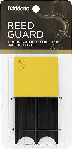 Vista 15 de D'Addario Woodwinds D'Addario - Protector de caña para saxofón tenor/barítono y clarinete bajo, azul DRGRD4TBBL