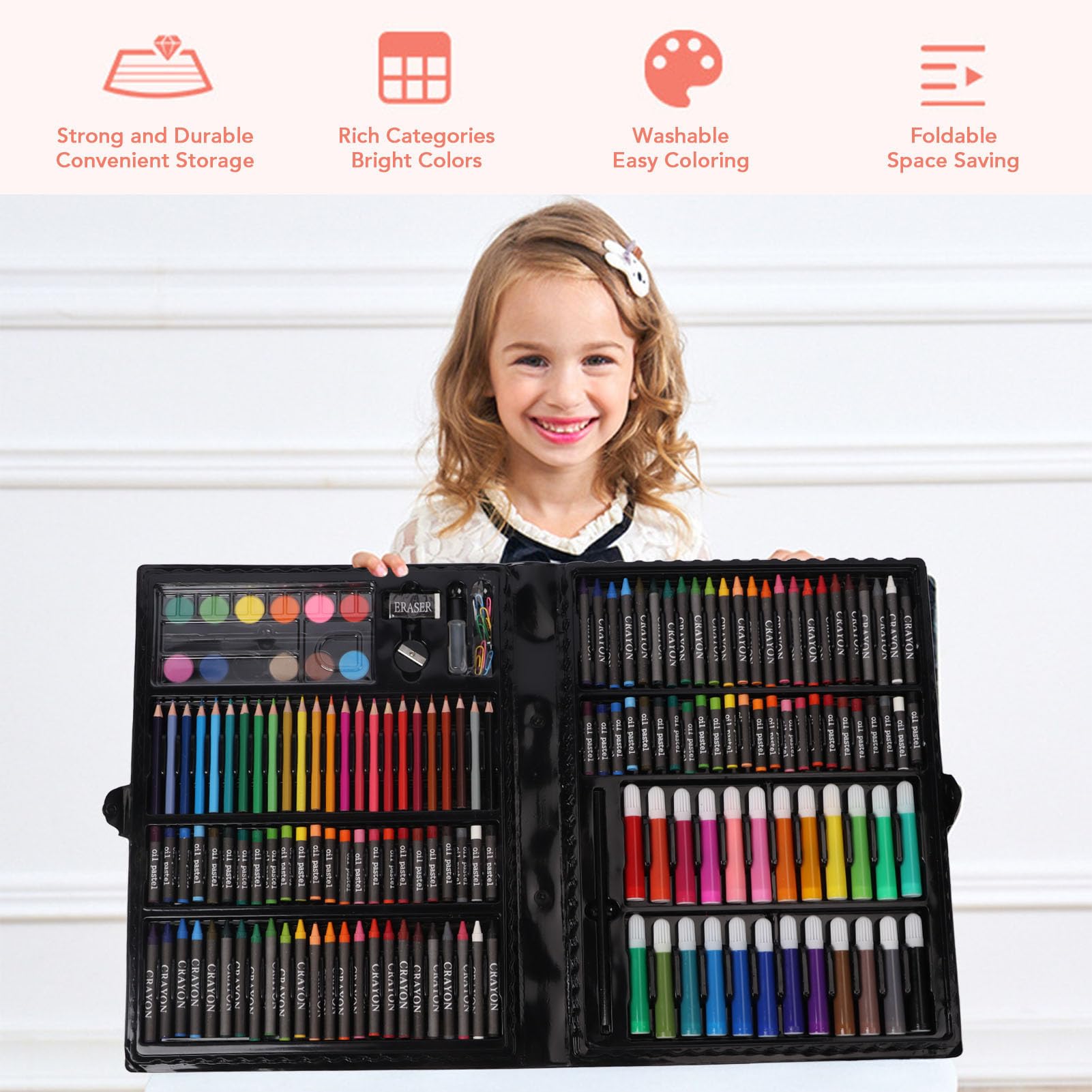 Amazon.com: Miskall Brush Set,168pcs Drawing Pen Art Set Kit