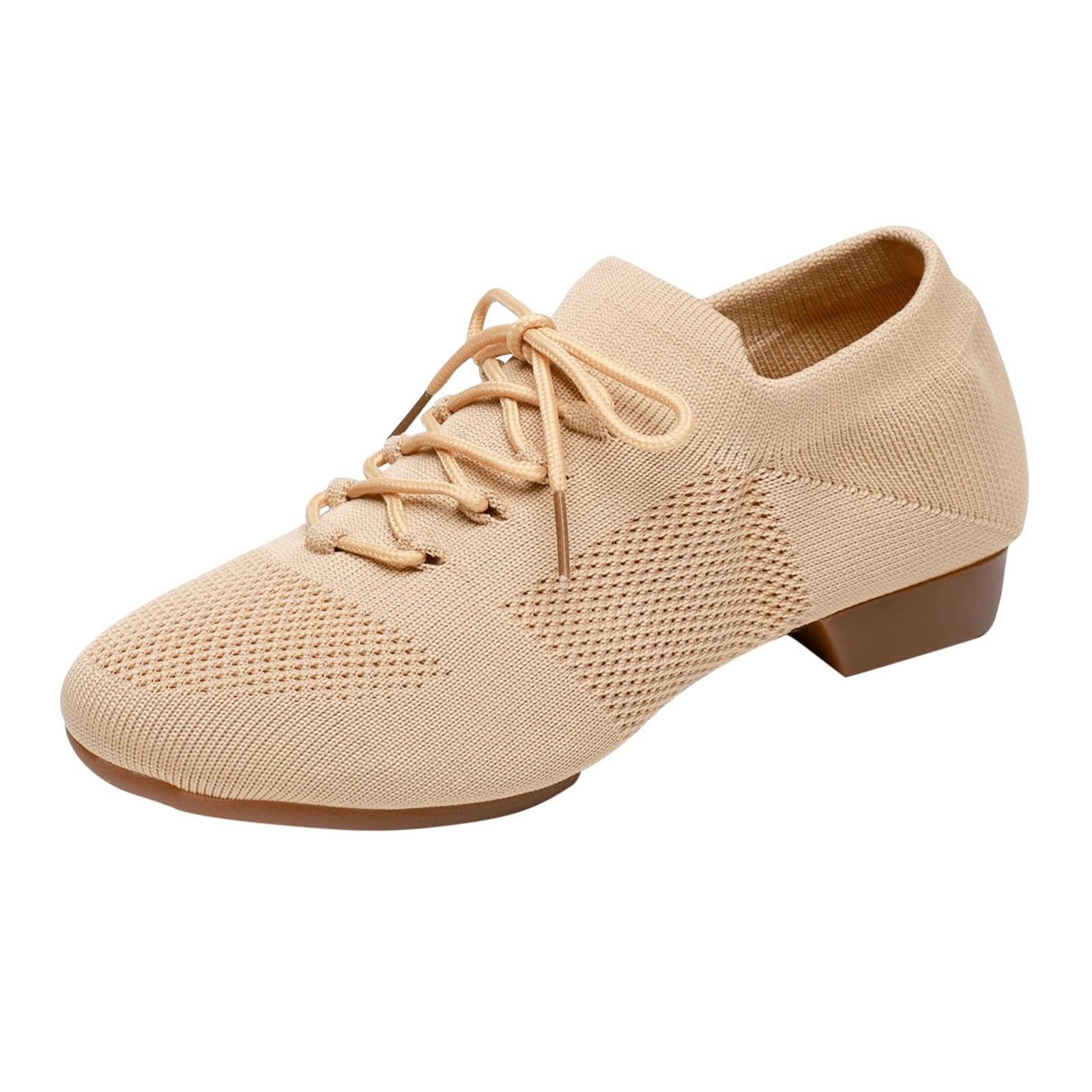 Chaussures de danse pour performance moderne de jazz latin confortables - 7