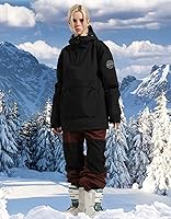 Vista 63 de Chaquetas de esquí para hombre, abrigos de snowboard para mujer, chaqueta impermeable para deportes de invierno, resistente al viento, cálida Todo