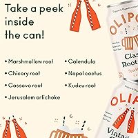 Vista 6 de OLIPOP - Old School Classics, cerveza vintage de cola y raíz, paquete variado de refrescos clásicos, refrescos saludables, bebida suave prebiótica