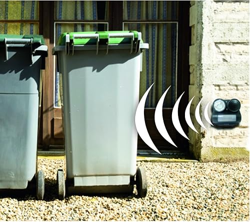 Miniatura 3 de Bird B Gone MMSS-GRDD Sonic Shield Repelente de sonido y luz