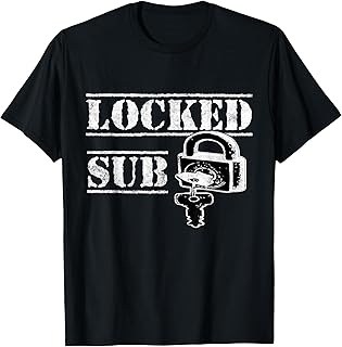 Locked Devoter Chastity Fetish BDSM Cuckold Sub T-Shirt