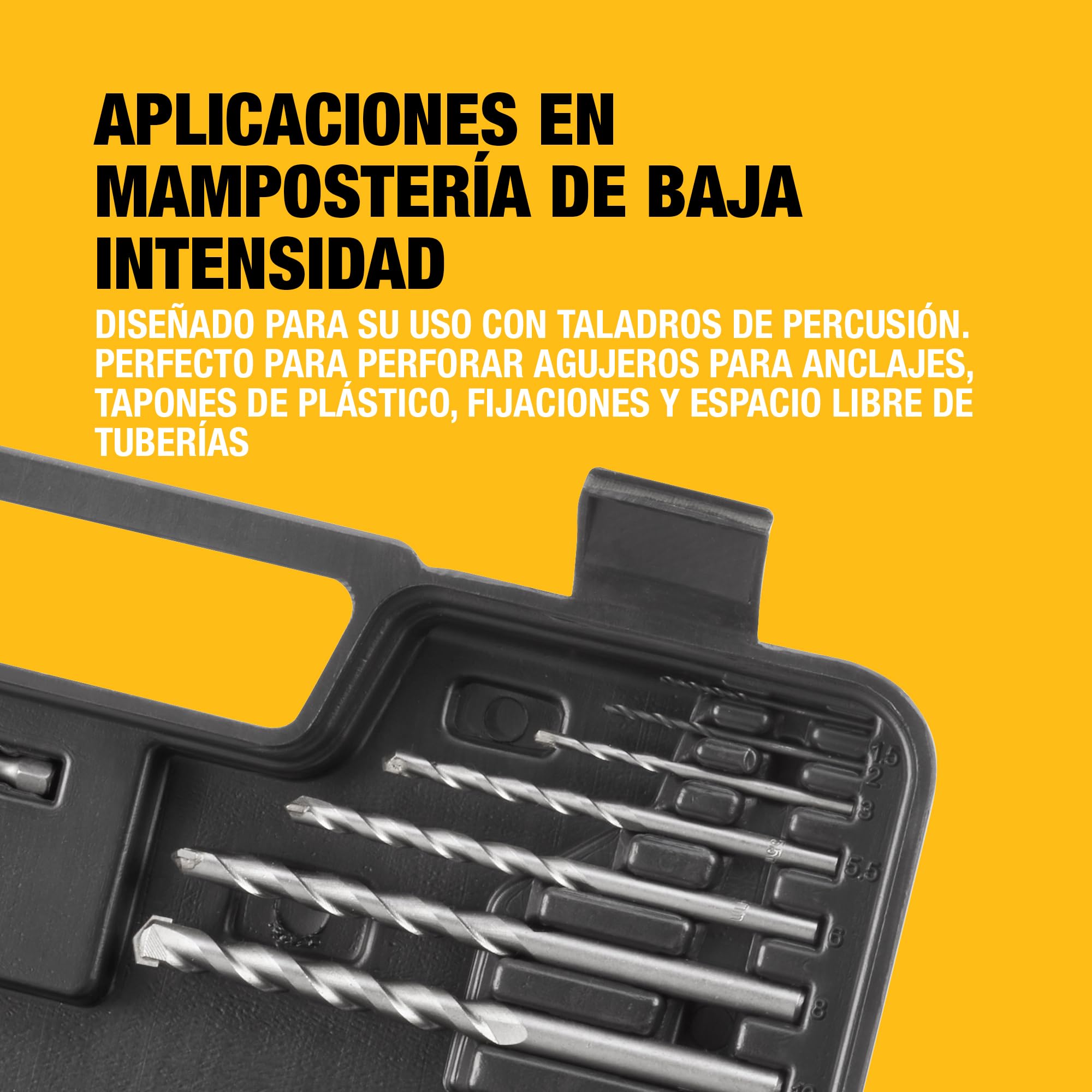 DEWALT Juego de accesorios mixtos (109 piezas), DT0109-QZ