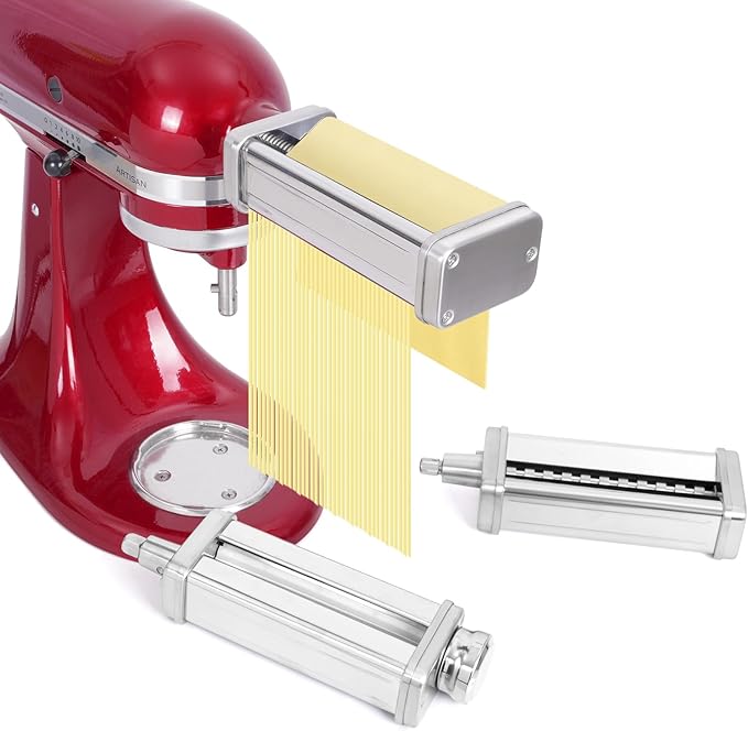 Pasta maker attachment KitchenAid roller spaghetti fettuccine