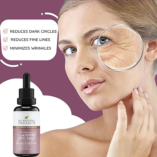 Miniatura 3 de Aceite de semilla de tuna - Jarabe de cactus para cara, cuerpo y cabello | Aceite puro sin refinar, 1 oz (1.0 fl oz)