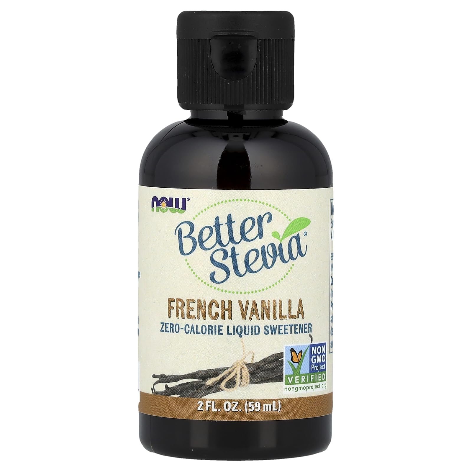 Now Foods French Vanilla Liquid Stevia, 2 Oz