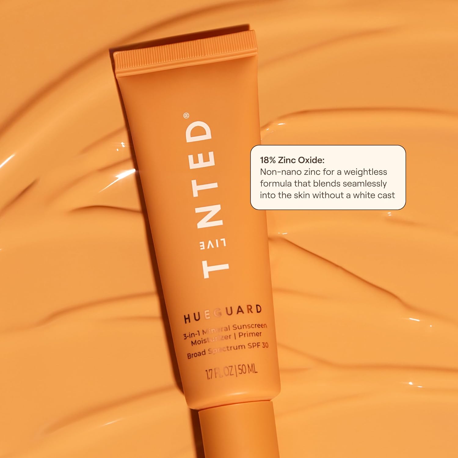 Live Tinted Travel Duo: Includes Travel-sized Hueguard 3-in-1 Mineral Sunscreen SPF 30 0.5oz & 1-Pack Rays Copper Peptide Eye Mask, 2 piece-set - Image 6