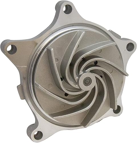 Vista 677 de TRQ Bomba de agua de motor compatible con Nissan 240Z 1970-1973 1974 260Z 1975-1978 280Z 1979-1983 280ZX 1977-1981 810 1982-1984 Maxima