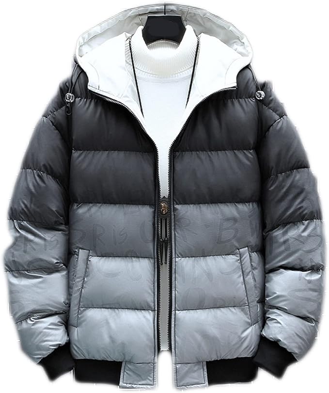 Amazon ダウンジャケット メンズ フード付き 中綿コート ビジネス 紳士 大きいサイズ あったか 春秋冬服 アウター ハイネック 厚手 防寒 防風 撥水 暖かい 防寒対策 動きやすい お洒落 アウトドア 代 30代 40代 50代 秋冬 コート ジャケット 通販