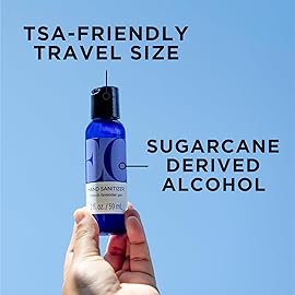 EO Hand Sanitizer, 2 Ounce (Pack of 6), French Lavender, Travel size