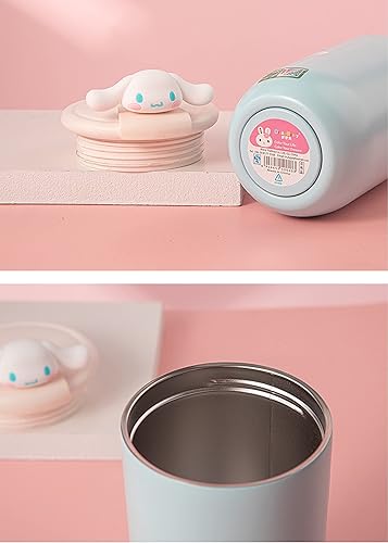 Miniatura 5 de Everyday Delights Cinnamoroll - Vaso para cachorros con tapa, 12.8 fl oz