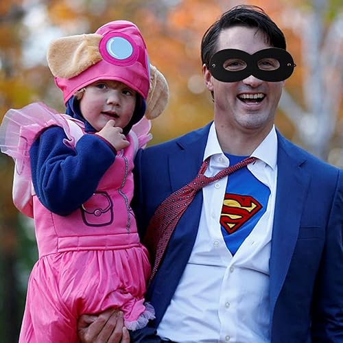 Miniatura 5 de TIHOOD Máscaras de superhéroe - 50 máscaras de fieltro con cinta elástica para niños, fiestas, máscaras, Halloween, multicolor