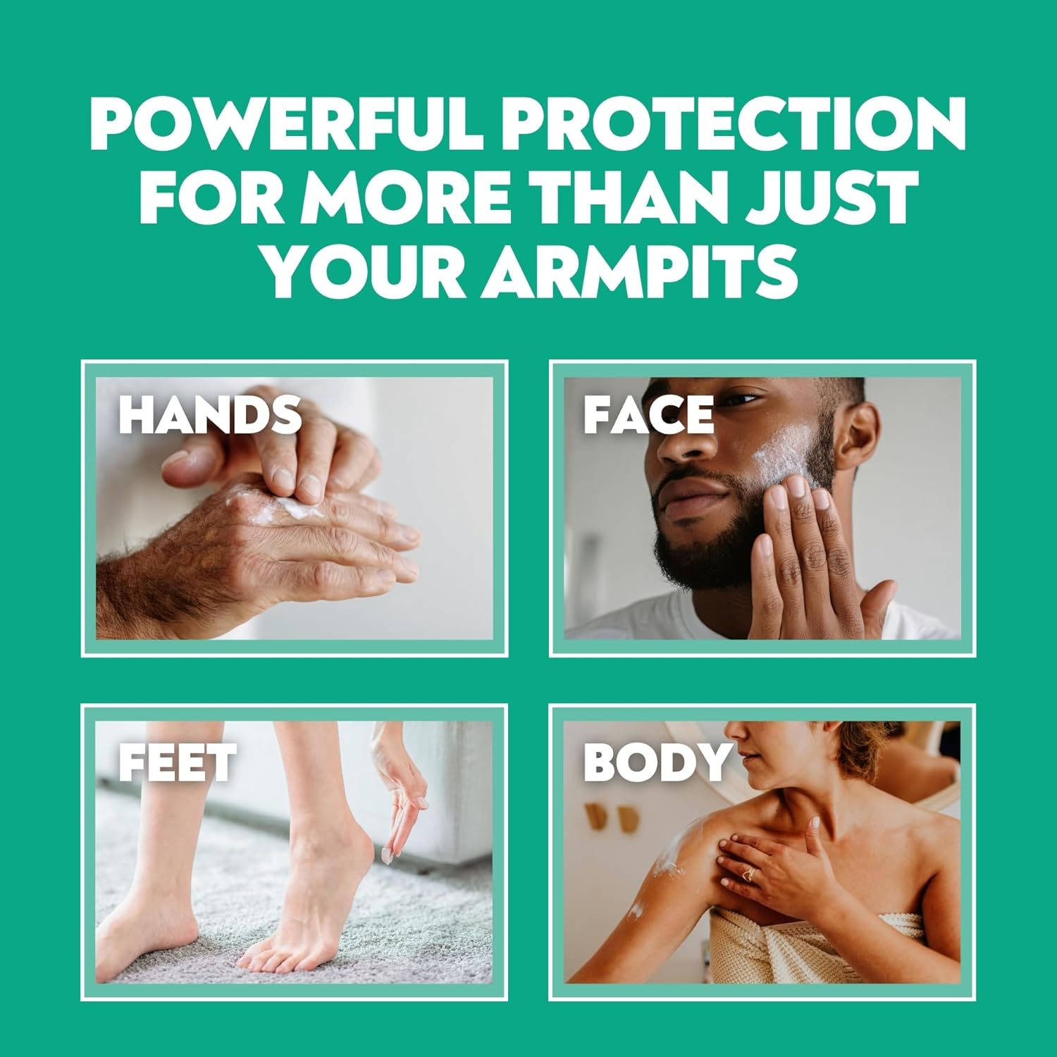 ZeroSweat Antiperspirant 20% Deodorant Lotion | Clinical Strength Hyperhidrosis Treatment - Reduces Face and Body Sweating - Image 3