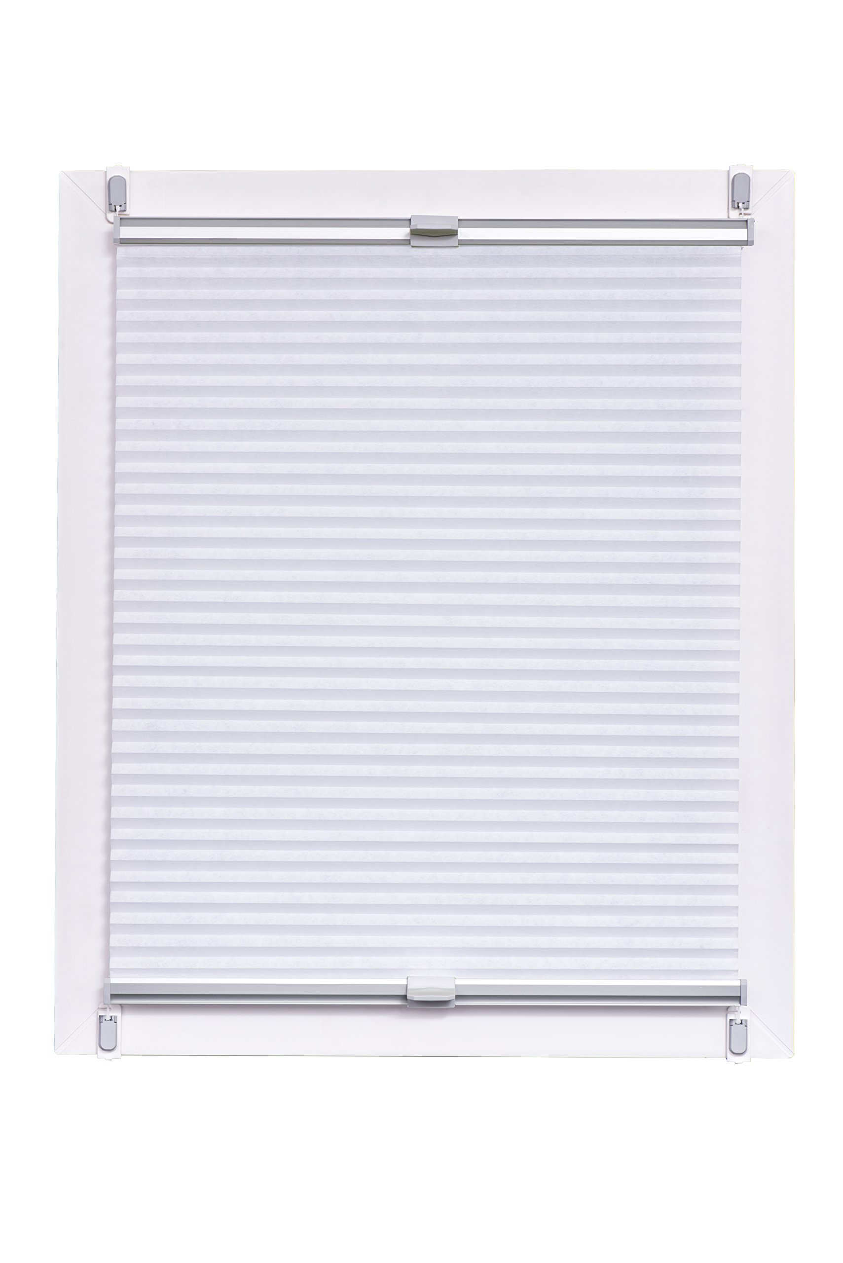 Store plissé nid d'abeille 115x150cm avec store Klemmfix lumière du jour pour fenêtre plastique