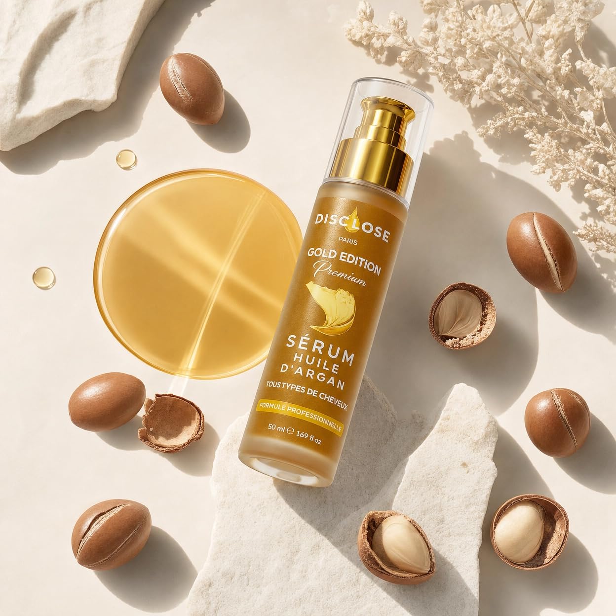 OLEJ do włosów - ARGAN SERUM - PROFESJONALNA FORMULA - 50 ml