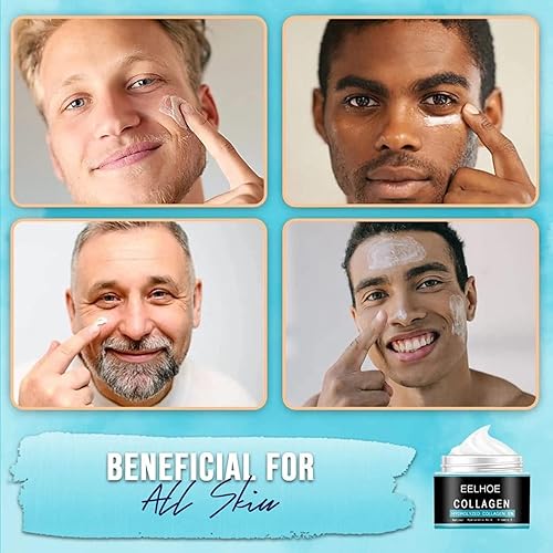 Miniatura 9 de TTNC EELHOE - Crema antiarrugas de colágeno para hombre, crema hidratante facial de 1.76oz para hombre, crema antiarrugas para hombre, crema