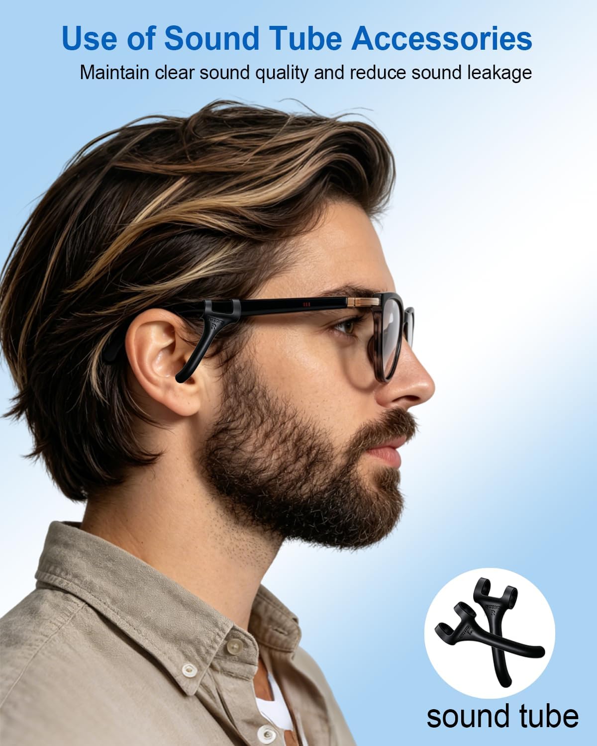 Ai Smart Glasses Men Women with Real-Time Translation, Color-Change Lens, Music & Calls w/Bluetooth 5.4, Al Voice & Meeting Assistant, Lightweight & Comfortable, Thin Temples (Tortoiseshell)