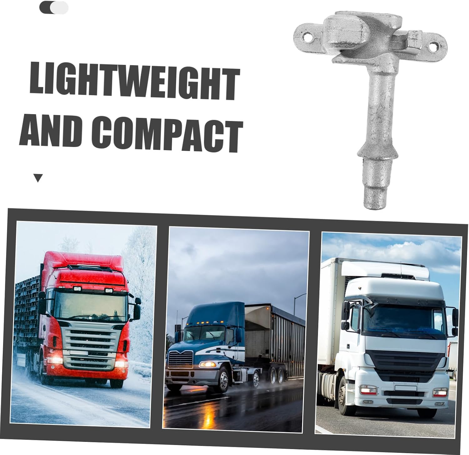 Truck Bed Tailgate Latch Lock, Iron Trailer Door Security Hardware