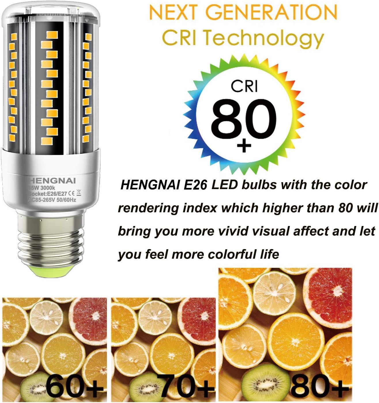 Blасk Frіdау Clеаrаnсе 2-Pack E26 LED Bulb, 15W Warm White 3000K 1600LM, Equivalent 120W, Edison Bulb E26 Led Corn Bulbs, Led Light Bulbs Non-dimmable lamp