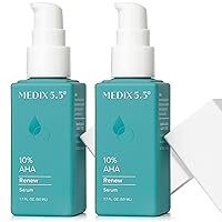 Vista 1 de Medix 10% Ácido Glicólico + Ácido Láctico Gel Exfoliante para Dejar en el Cuerpo Suero Exfoliante AHA para Cuerpo y Cara Refina + Suaviza la Piel