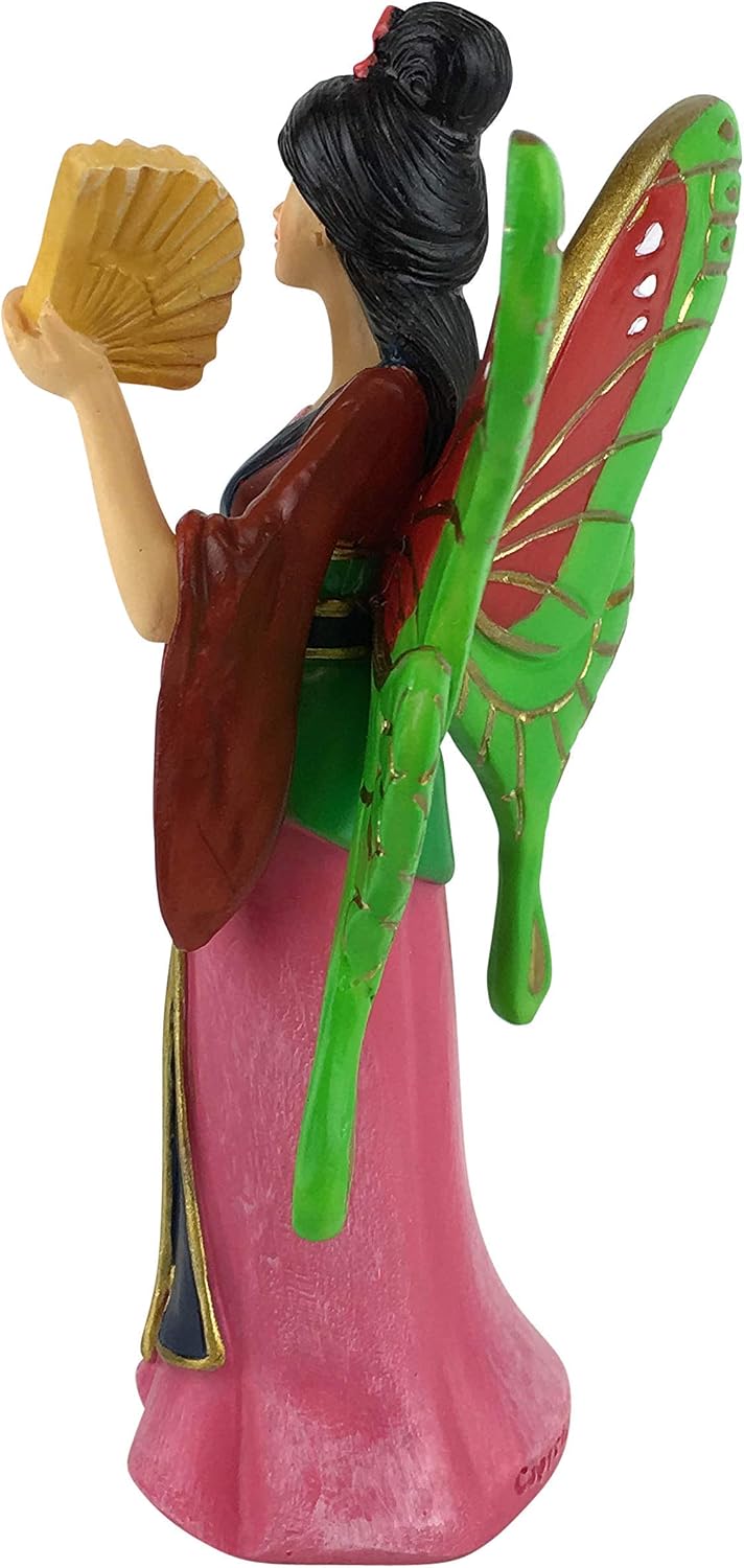 GlitZGlam Kiara The Beautiful Asia Miniature Fairy for Your Fairy Garden/Miniature Garden