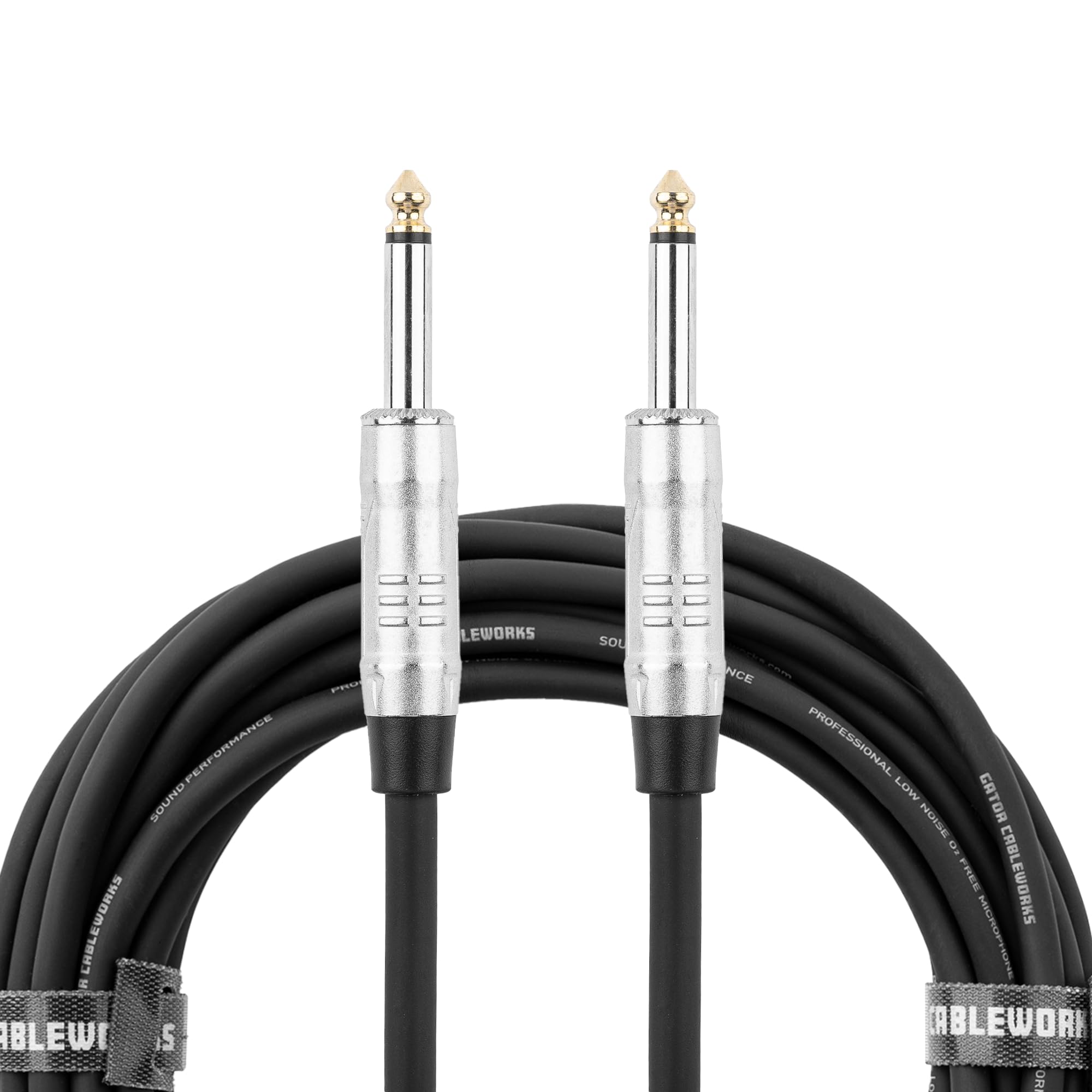 Cableworks Stage and Studio Speaker Cables, 1/4-Inch Stereo (CBW-BKLSPKR-CBLE-25)