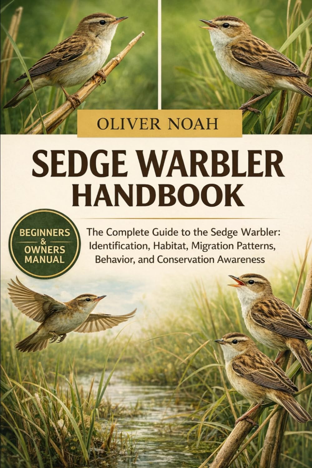 SEDGE WARBLER HANDBOOK: The Complete Guide to the Sedge Warbler: Identification, Habitat, Migration Patterns, Behavior, and Conservation Awareness
