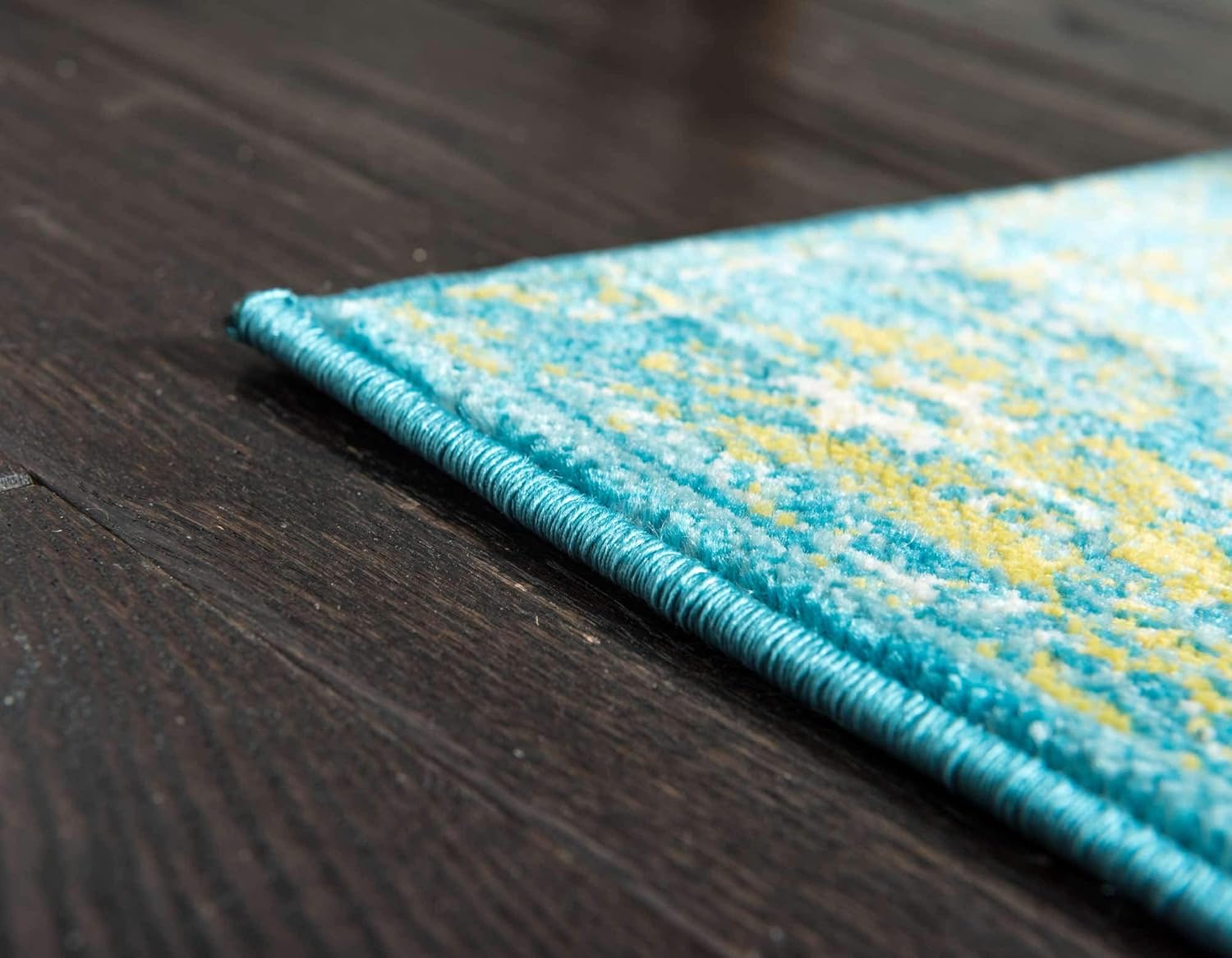 Unique Loom Imperial Collection Traditional, Vintage, Distressed, Border, Floral Area Rug (2' 0 x 6' 0 Runner, Blue/Green)