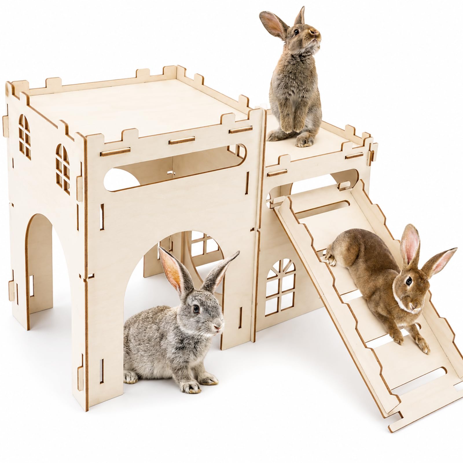 Rypet Large Wooden Rabbit