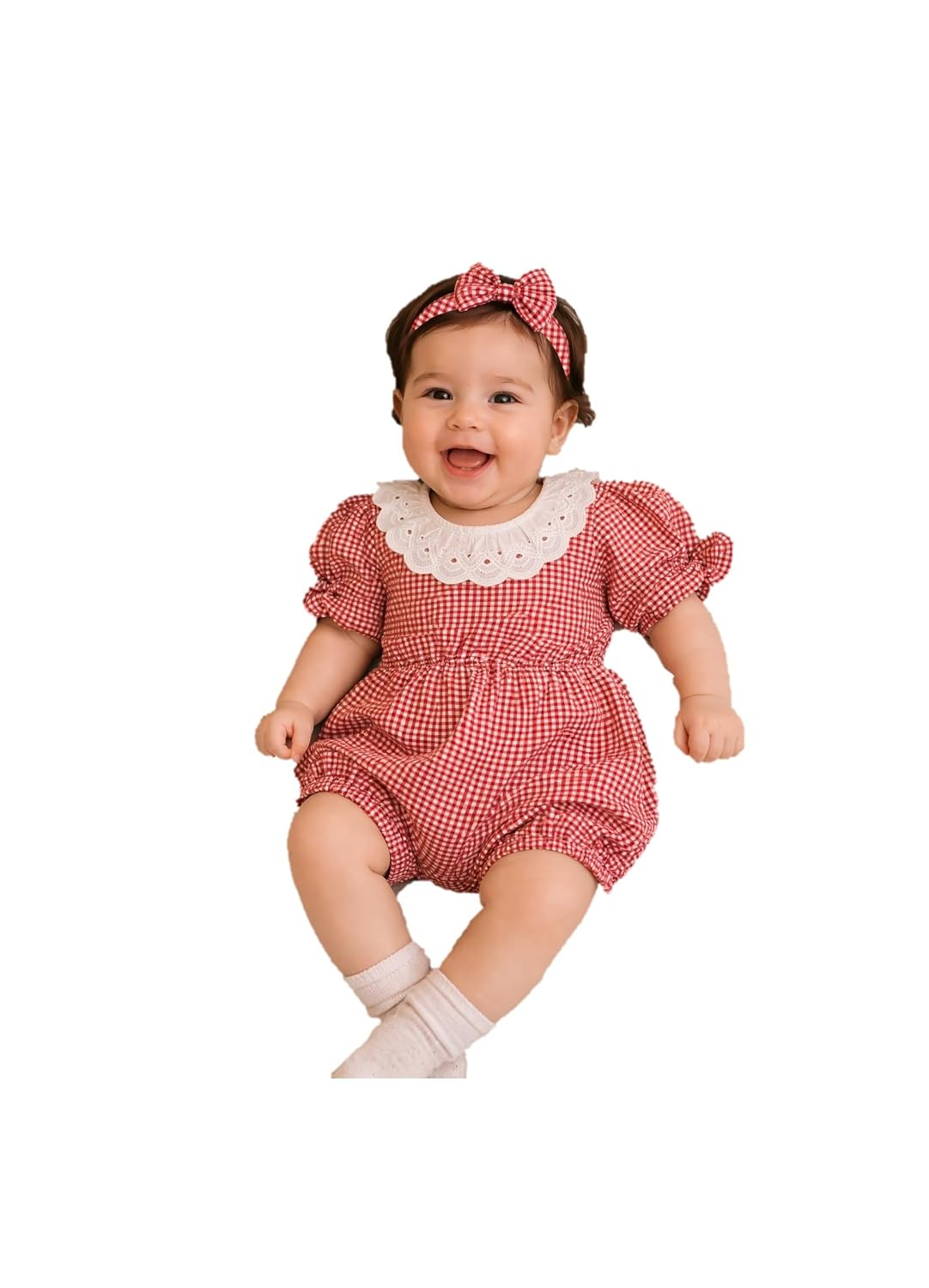 The Root And Craft Newborn Baby Girl Photoshoot Dress – Romper & Head Band Clothing Set for Baby Girls |Adorable Photoshoo... - Review, Price and Buying Guide